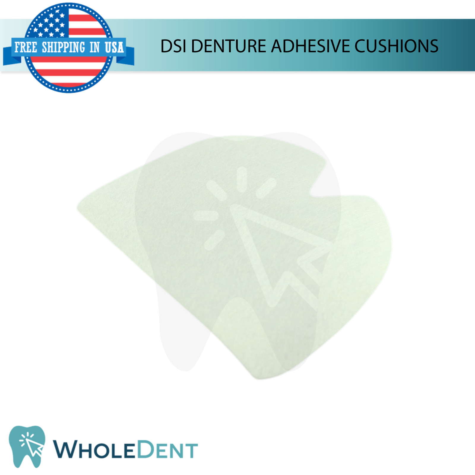 1x Dental Adhesive Denture Cushion Pads 30pcs Improve Comfort Daily Oral Care