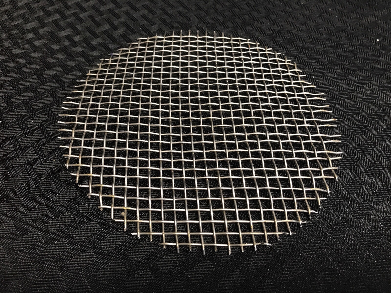 Stainless Steel Plain Weave Wire Cloth Mesh 0.2015” 6-3/4” Diameter