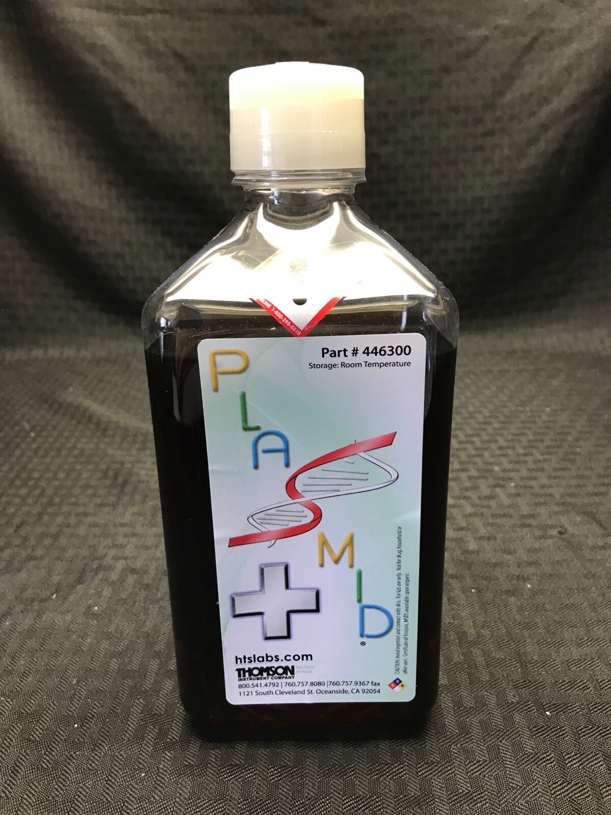 (6/Case) THOMSON 1L Bottles Plasmid+ Media Sterile for Plasmid DNA 446300