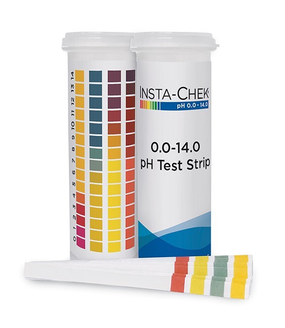HYDRION INSTA – CHEK Multi-Pad pH Test Strip with 0-14 Range