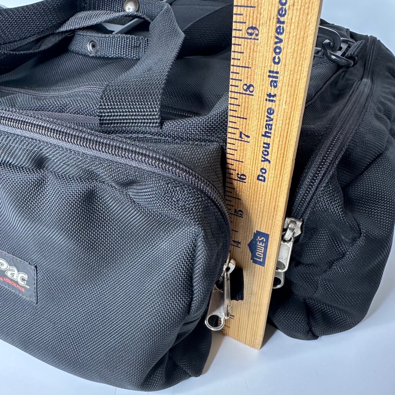 MedPac Black Ballistic Nylon Professional Field Medic Bag Athletic Trainer USA