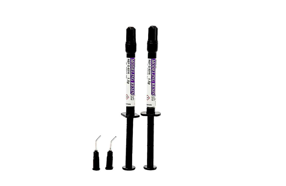 Bisco Modeling Resin Light Cured Low Viscosity Micro Filled 2 x 1.5g (Free Ship)