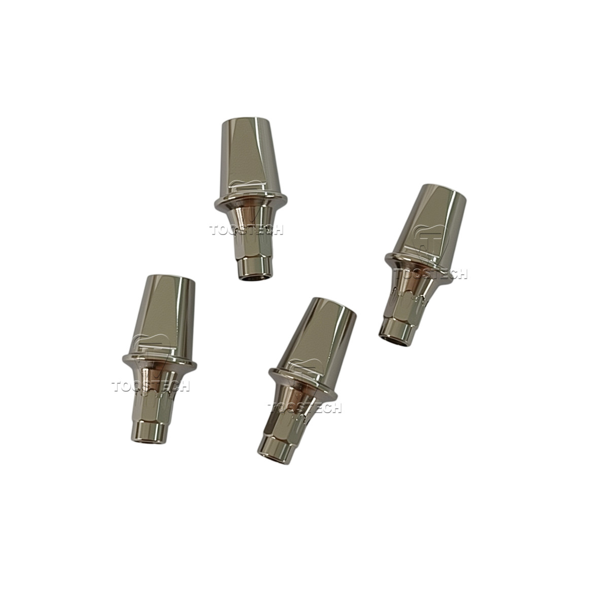 1/6/10/20pcs Titanium straight abutment fits to Megagen Blue diamond NC/RC