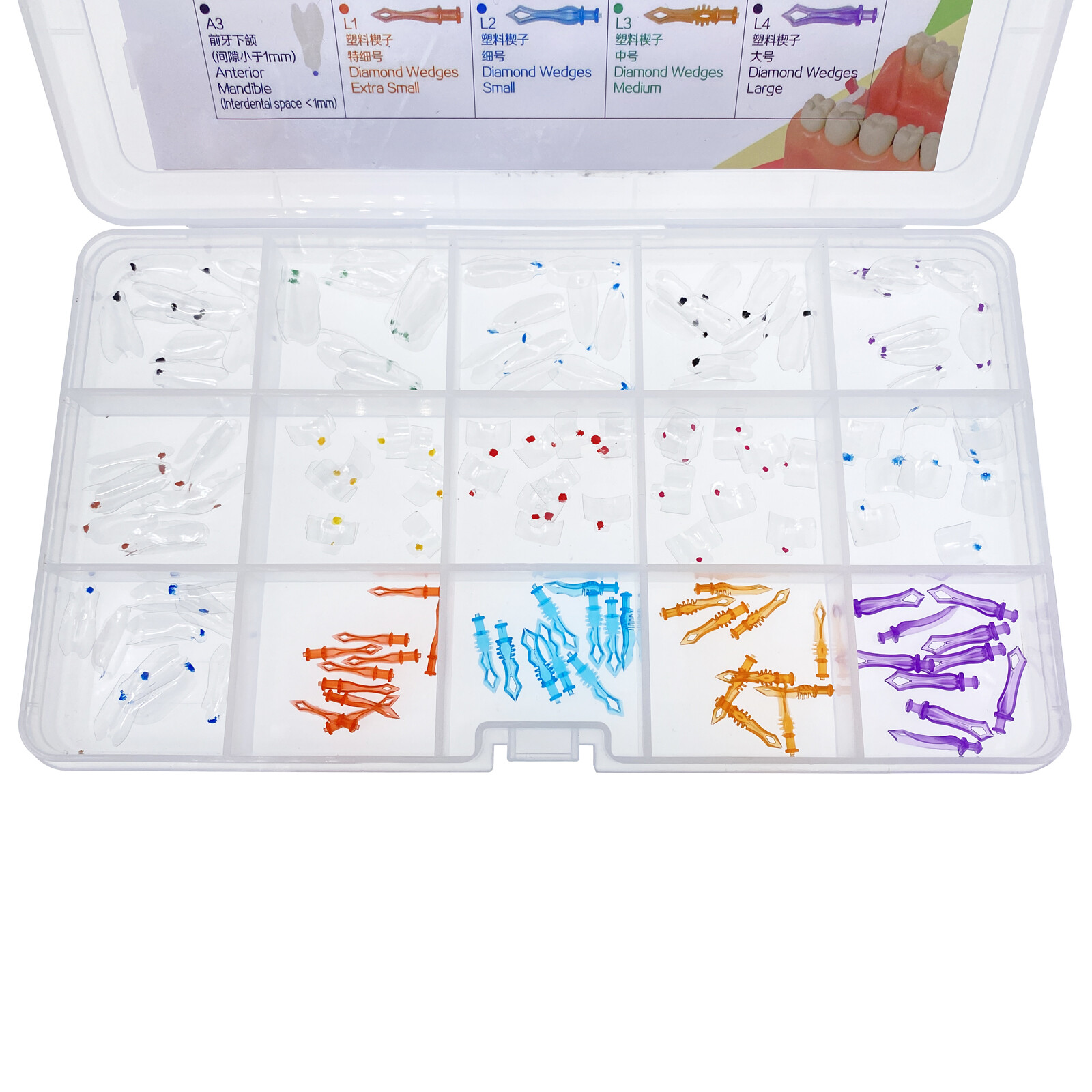 Dental Clear Matrix Anterior Posterior Restorative BT Bow Matrices Fit BioClear