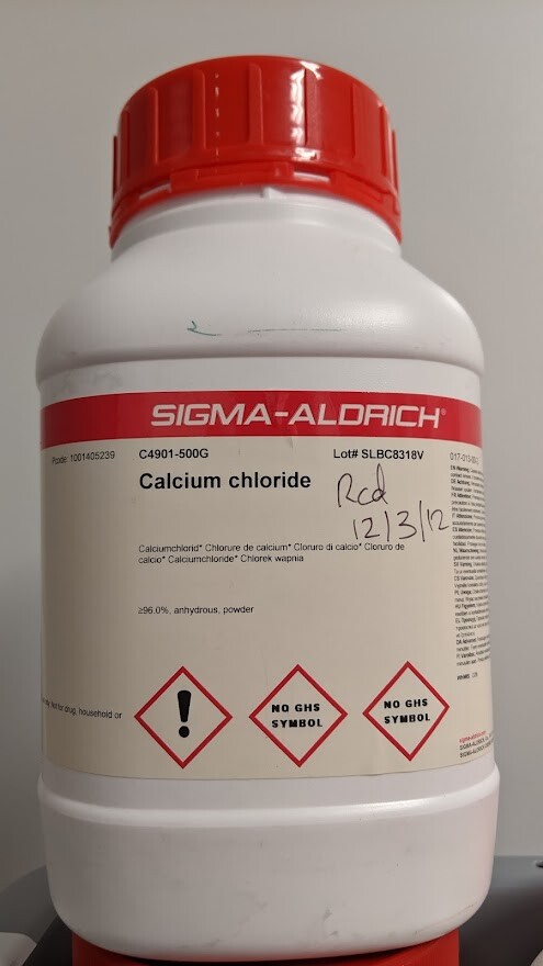 C4901 500g Sigma-Aldrich Calcium chloride anhydrous, powder, ≥97%