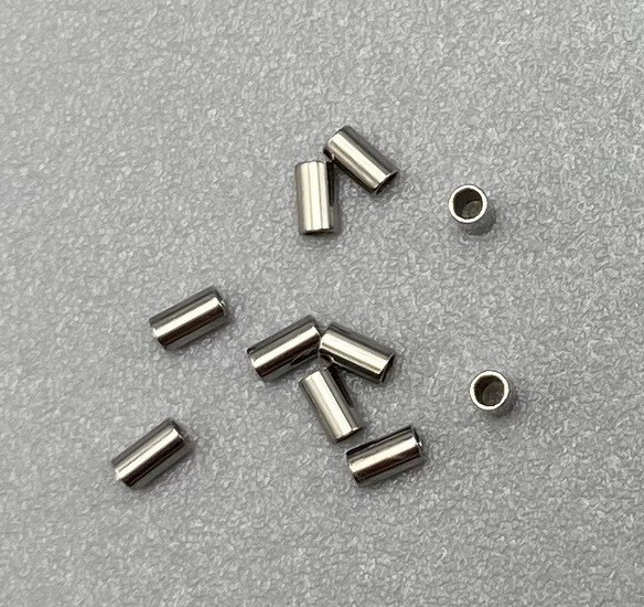 Dental Orthodontic Crimpable Hook Stop tube Mini Stops Bracket Stopper 0.5/0.8mm