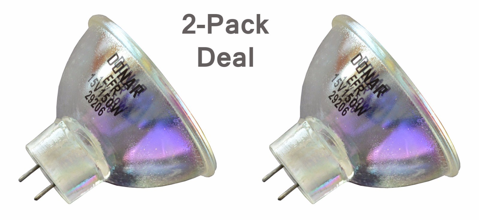 2pcs Replacement Bulb for AGFA GEVAERT Movector 4000 Air Techniques Vista Cam
