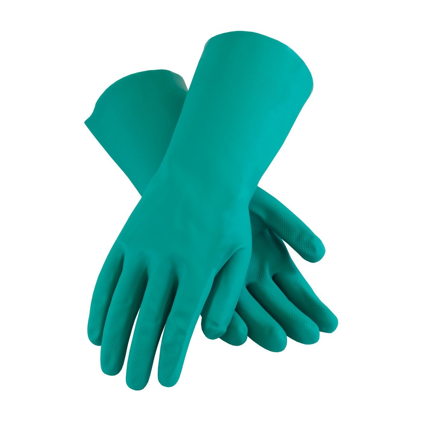Assurance 50-N140G/S Unsupport Nitrile 15 Mil 13 Inch Unlined Diamond Green S