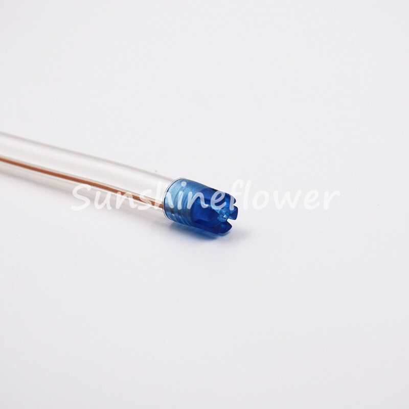 Dental Disposable Brown Blue Saliva Ejector Suction Tips Aspirator Nozzles 15cm