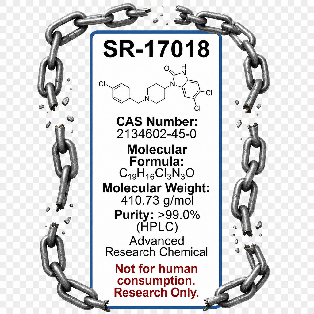 SR-17018 5 Grams at 99.6% purity Laboratory Chemical CAS 2134602-45-0