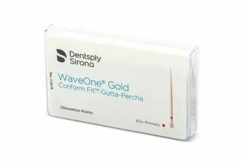 WaveOne Gold Conform Fit Gutta Percha by Dentsply (All sizes) (60/pack)