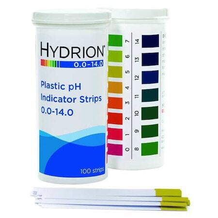 Hydrion 9800 Ph Strips,Hydrion Spectral,0-14,Pk100