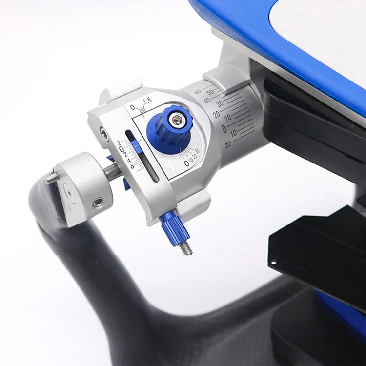 Dental Lab Fully Adjustable Articulator and Facebow Calibration Kit with Case
