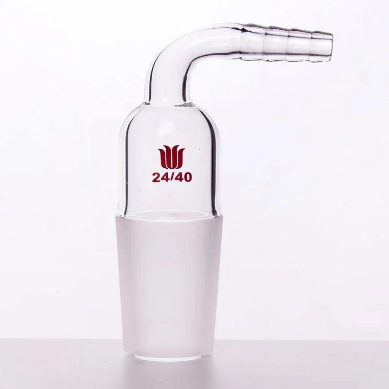 Borosilicate Glass Extraction Adapter Male 14/20 19/22 24/40 29/42 8mm/10mm