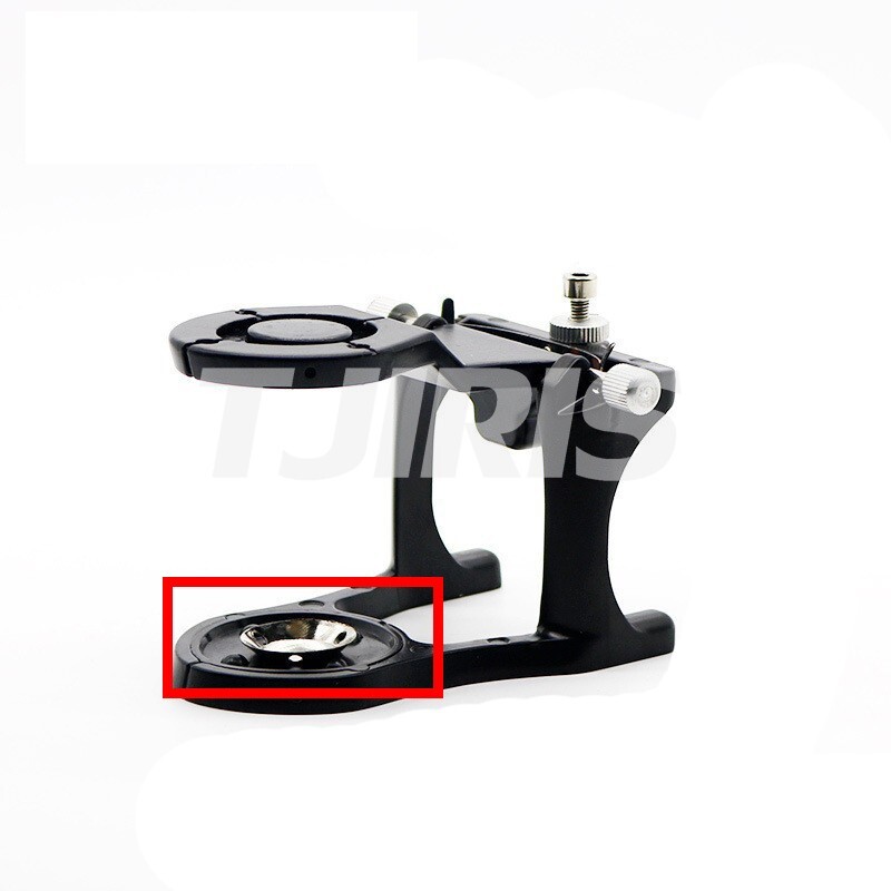 50pcs Dental Lab Magnetic Articulator Metal Base Plates Round&Square
