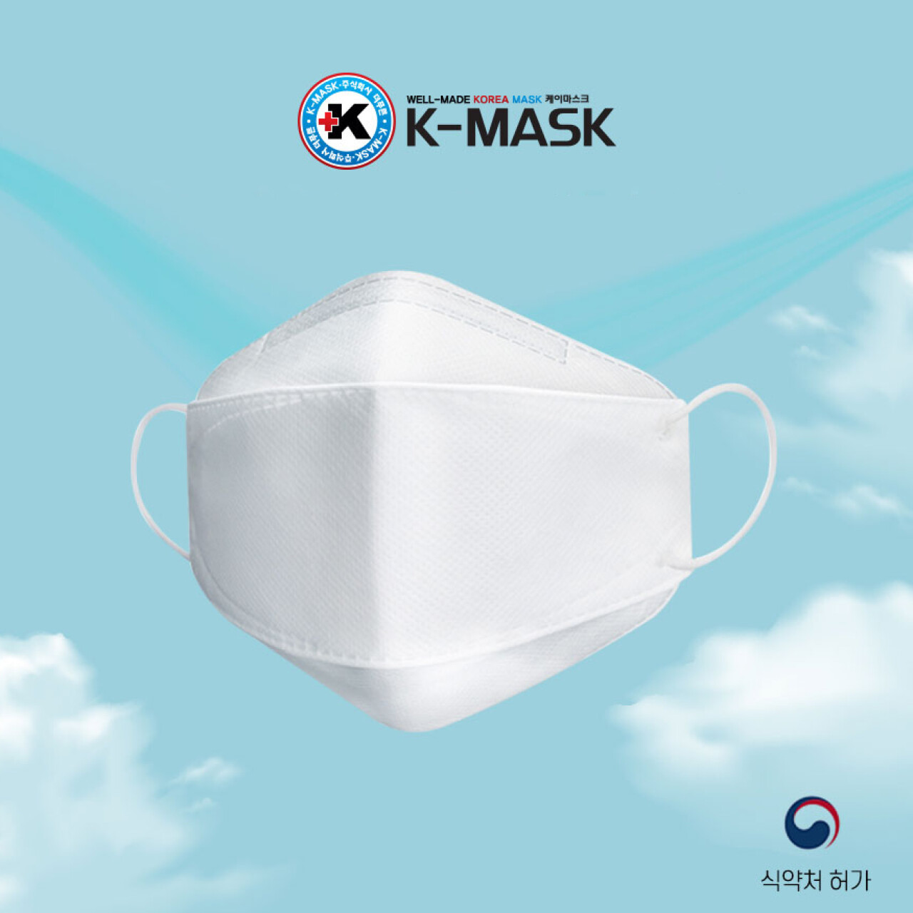 20 PCS KF94 WHITE Protective Safety Face Mask 4 Layer Adult Made in Korea