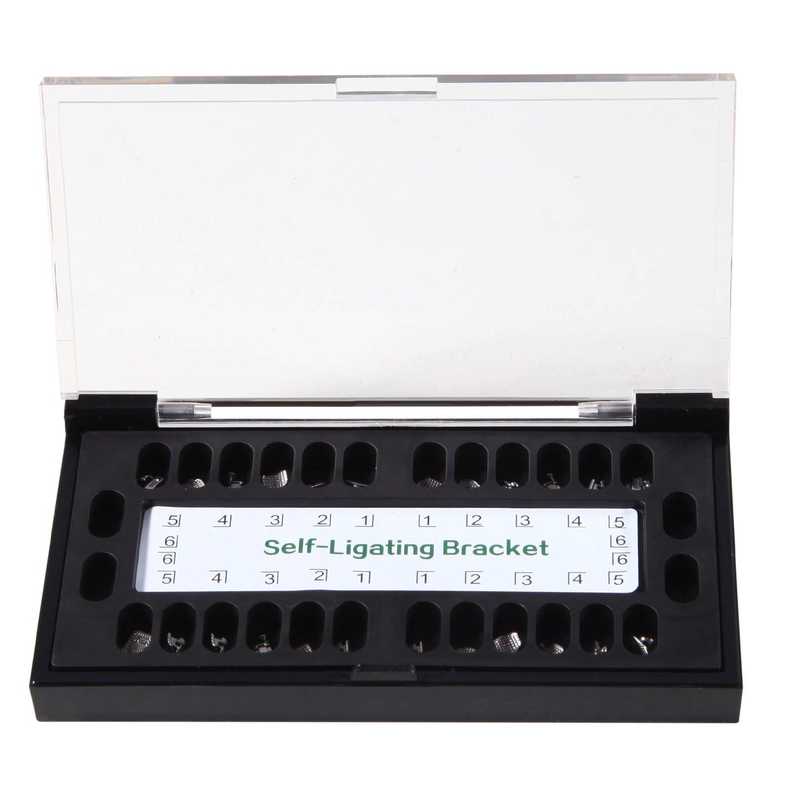 Dental Orthodontic Self-Ligating Brackets Braces Roth 022 Hooks 345 Buccal Tubes