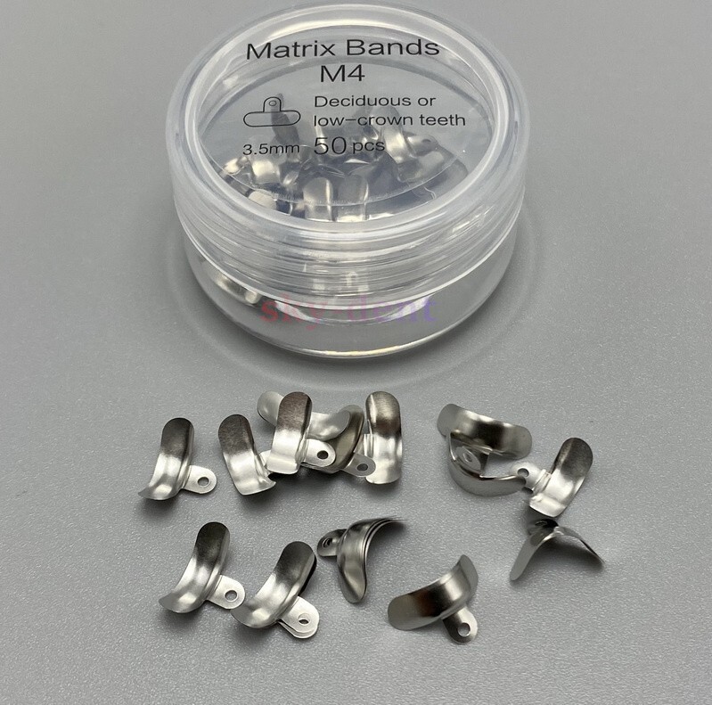 Dental Matrix Bands Ring Sectional Contoured Matrices Systems Fits Palodent V3