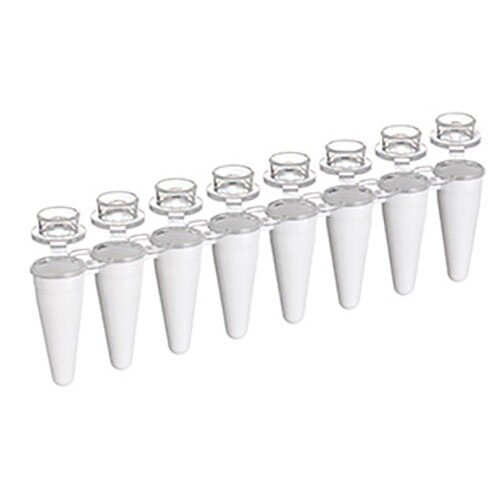 GREINER BIO-ONE – PCR STRIP CAPS, DOMED LID, CLEAR – 125 PCS X 10 PACKS (1250)