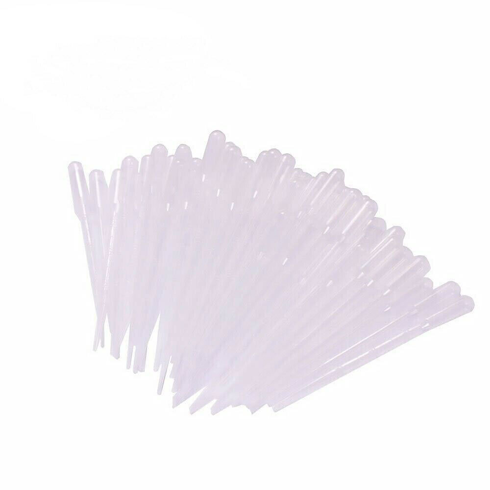 Disposable 1/2/3/5ml Eye Dropper Set Transfer Lab Graduated Pipettes 200/400Pcs