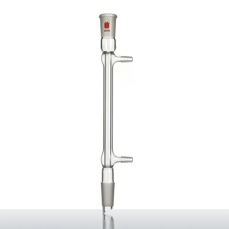 West Condenser Borosilicate Glass Straight Condenser Φ8mm/10mm for Distillation