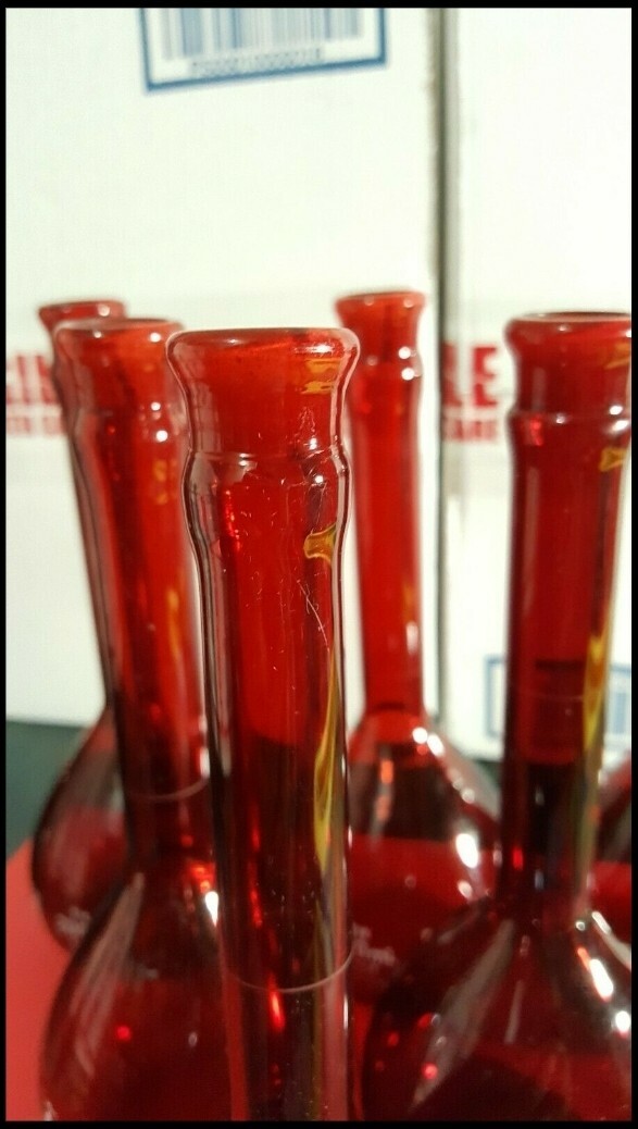 6/PK Kimax 200mL RaySorb Class A Red Glass Volumetric Flask 28016 R/CZ10