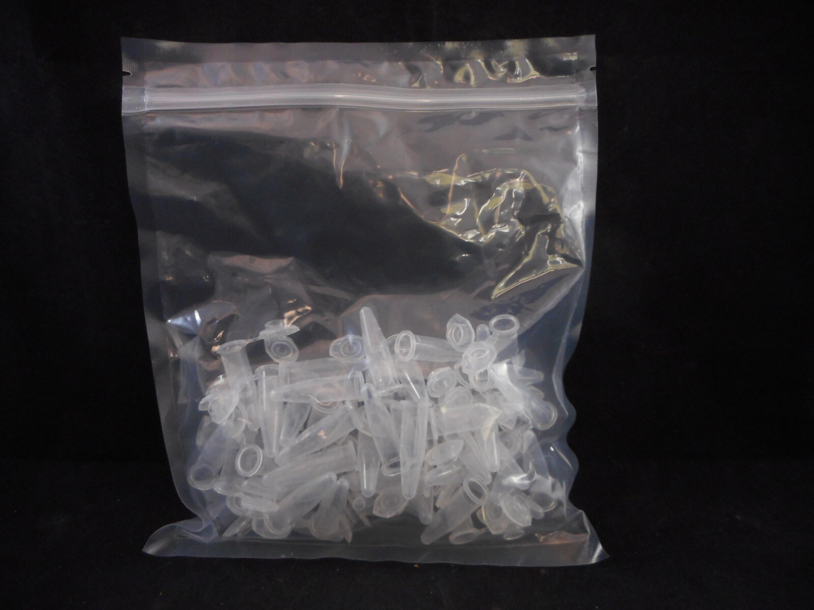 Laboratory Plastic 1.5mL Graduated Microcentrifuge Tubes w/ Lid Cap PP 50/PACK