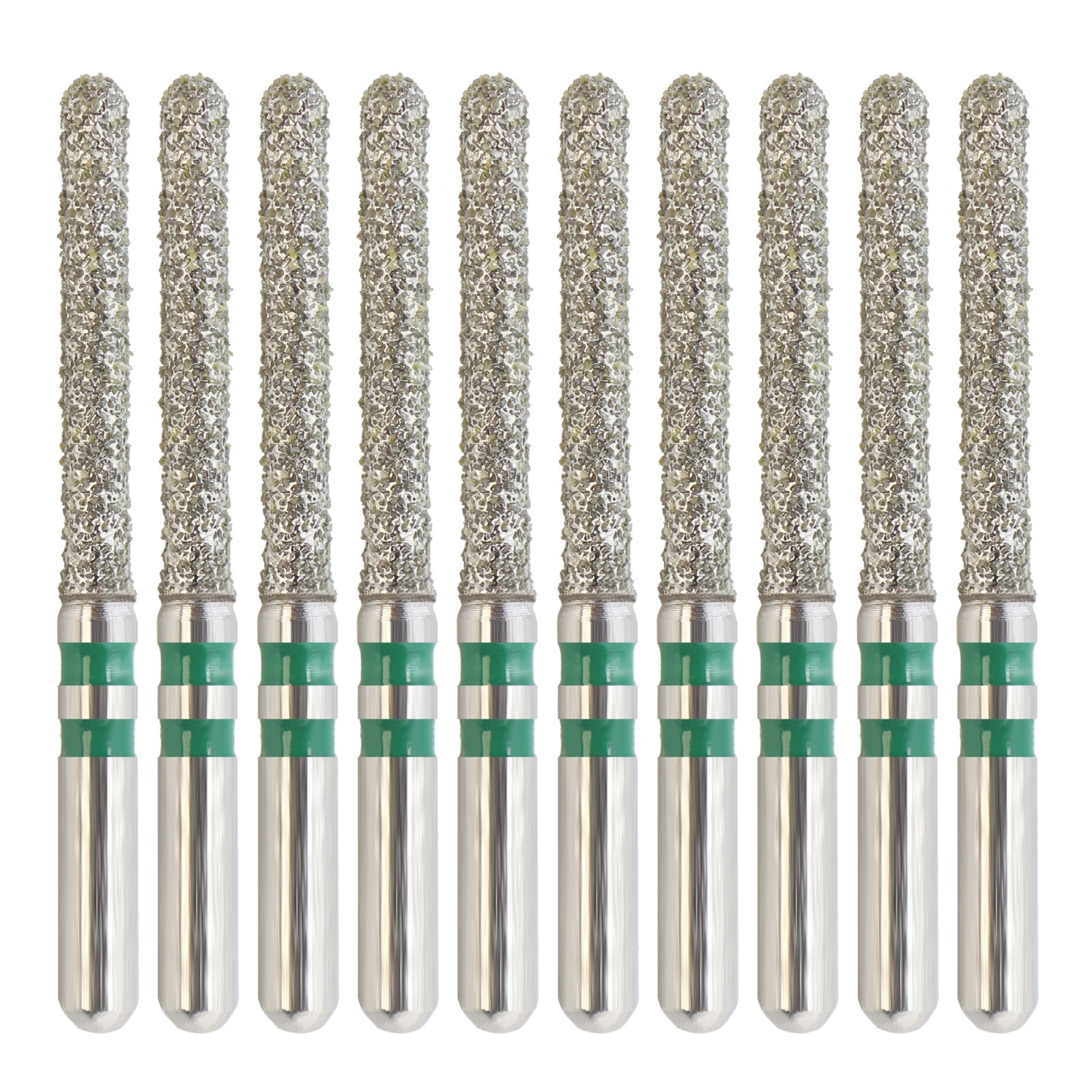 Dental Diamond Burs for Zirconia Adjustment Round End Cylinder FG 881/014 882
