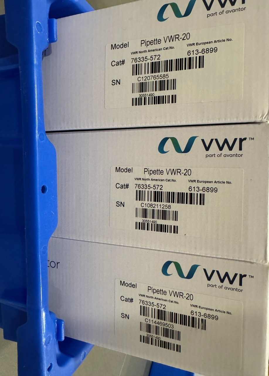 (18qty) VWR Ergonomic LTS Compatible Single Channel Pipettes Cat# 76335