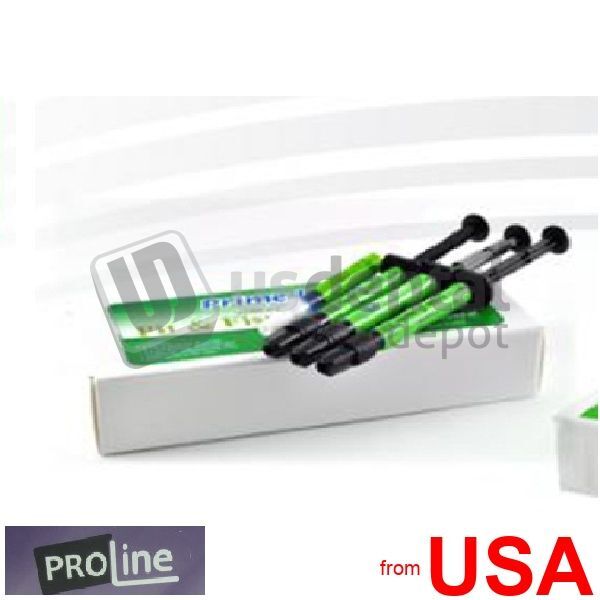 PRO-LINE Pit & Fissure sealant Dual cure CLEAR 1.5gr – each – Once syri 007-027