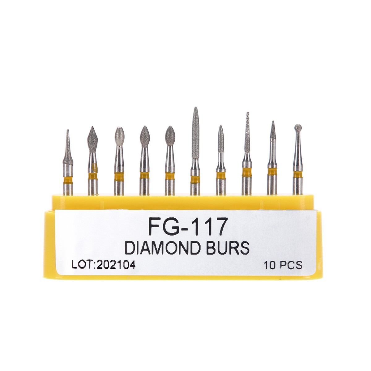 Dental High Speed Diamond Bur FG Composite Repair Kit 10pcs/kit FG-117
