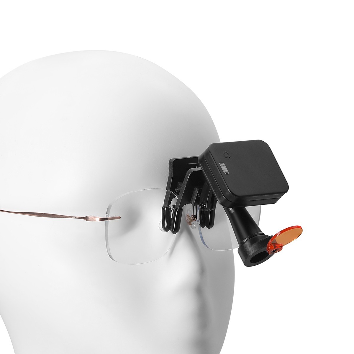 Dental 5W Wireless Loupe Light LED Headlight Clip-On for magnifying loupes