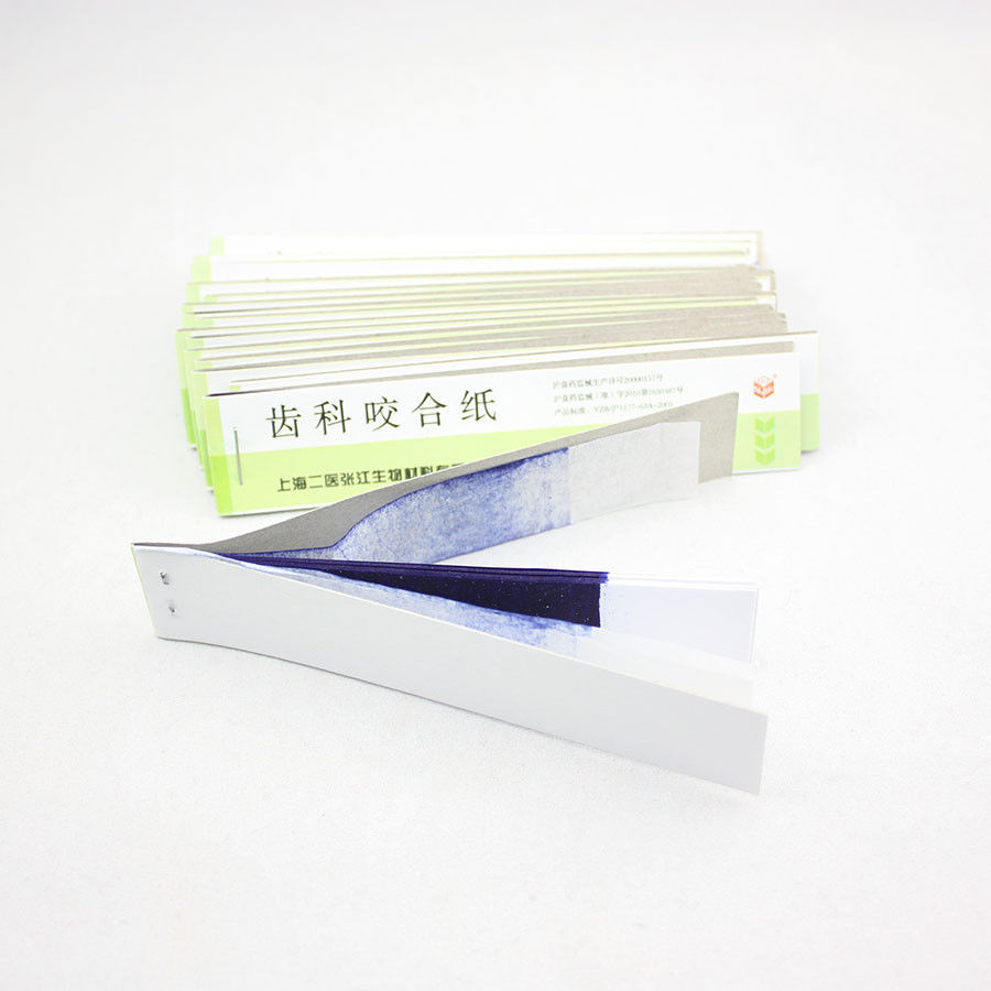 2-Side Blue 10 sheet 20book Practical Articulating Paper Soft Thin Strips Dental