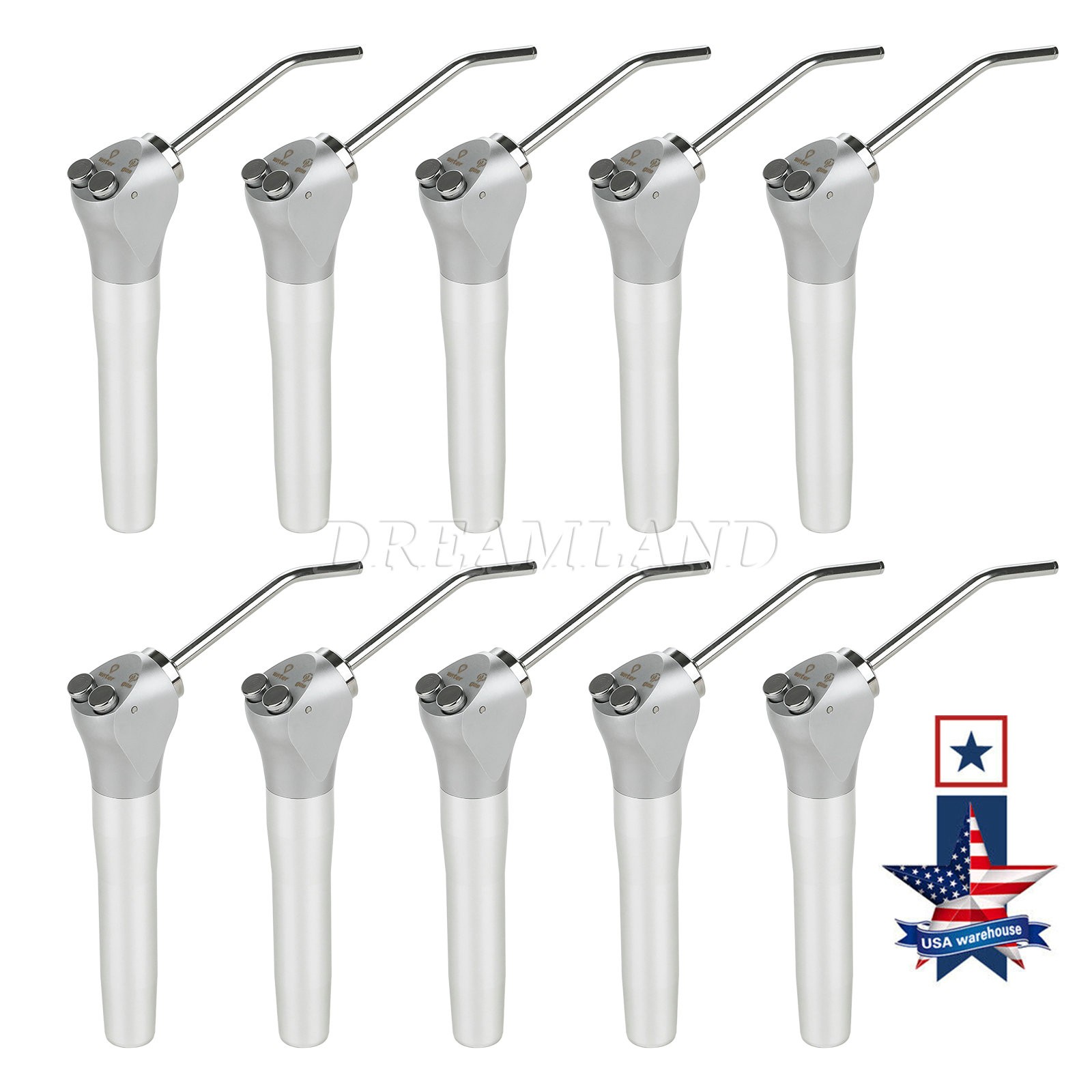 1-20pcs Dental Air Water Spray Triple Syringe with Nozzles/Tips/Tubes sa