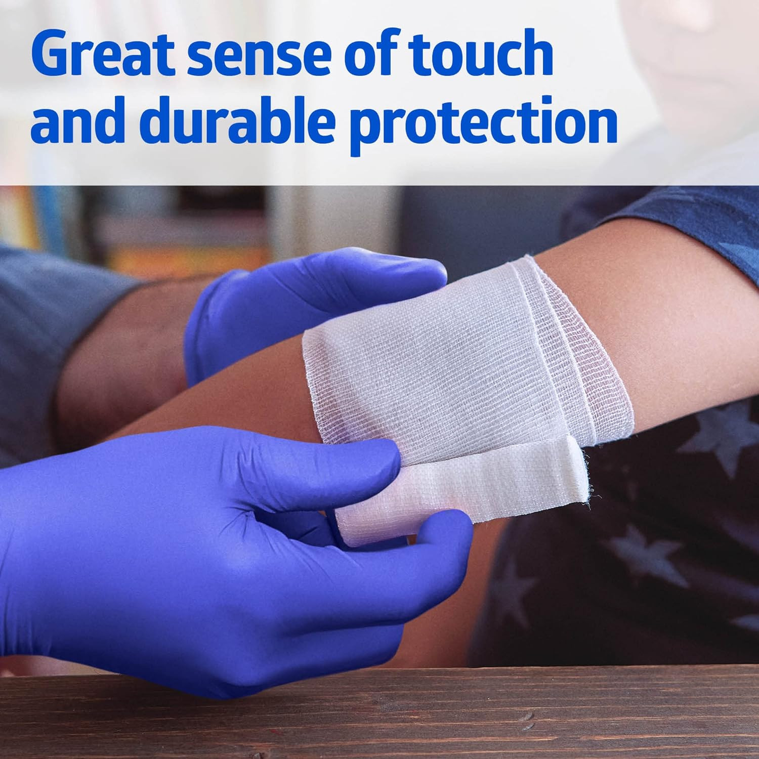 Fitguard Touch Nitrile Exam Gloves, 250 Count,X-Large, Powder Free,Disposable, N