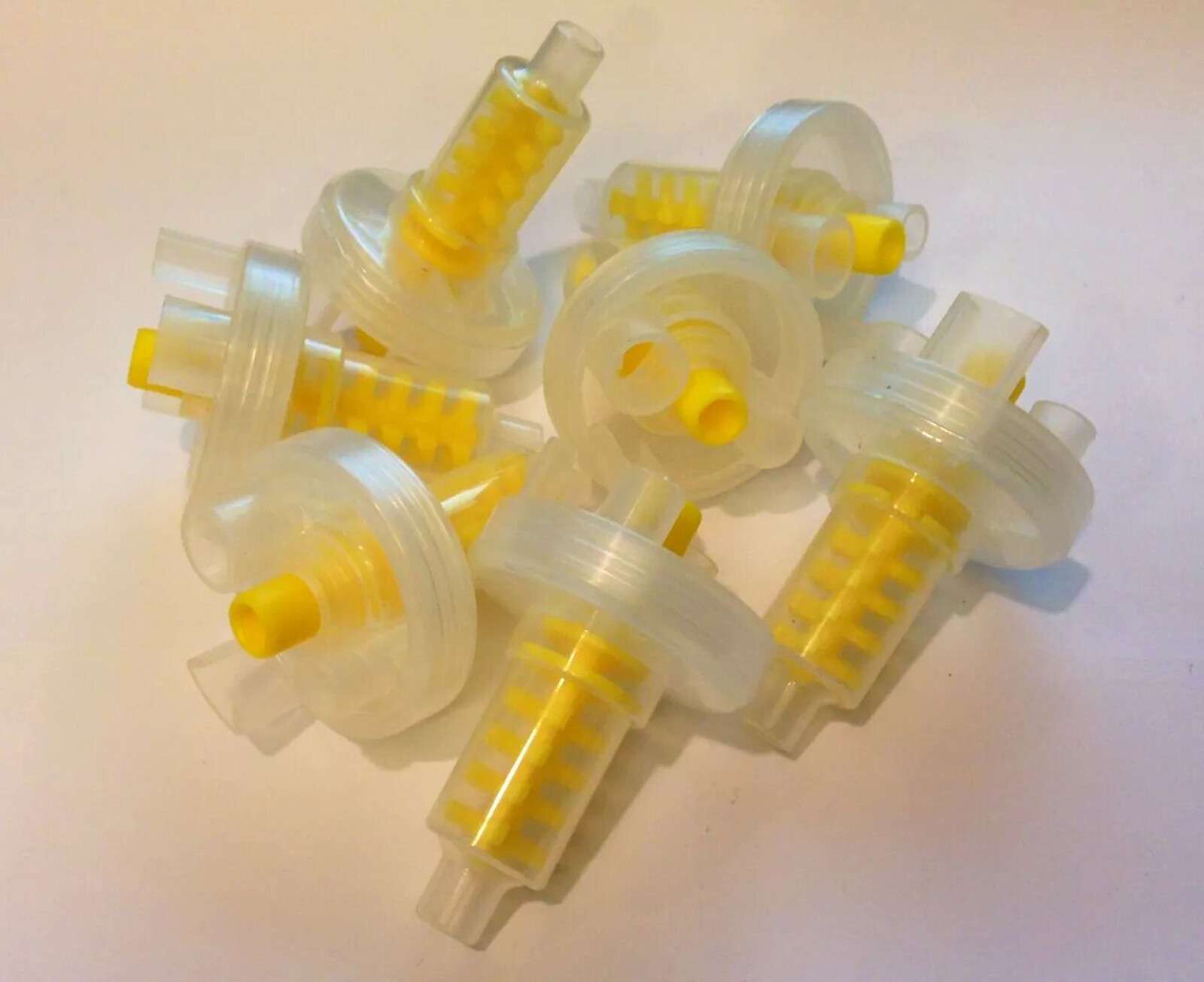 Dental Dynamic Mixing Tips for Automated Impression machine Yellow Tips