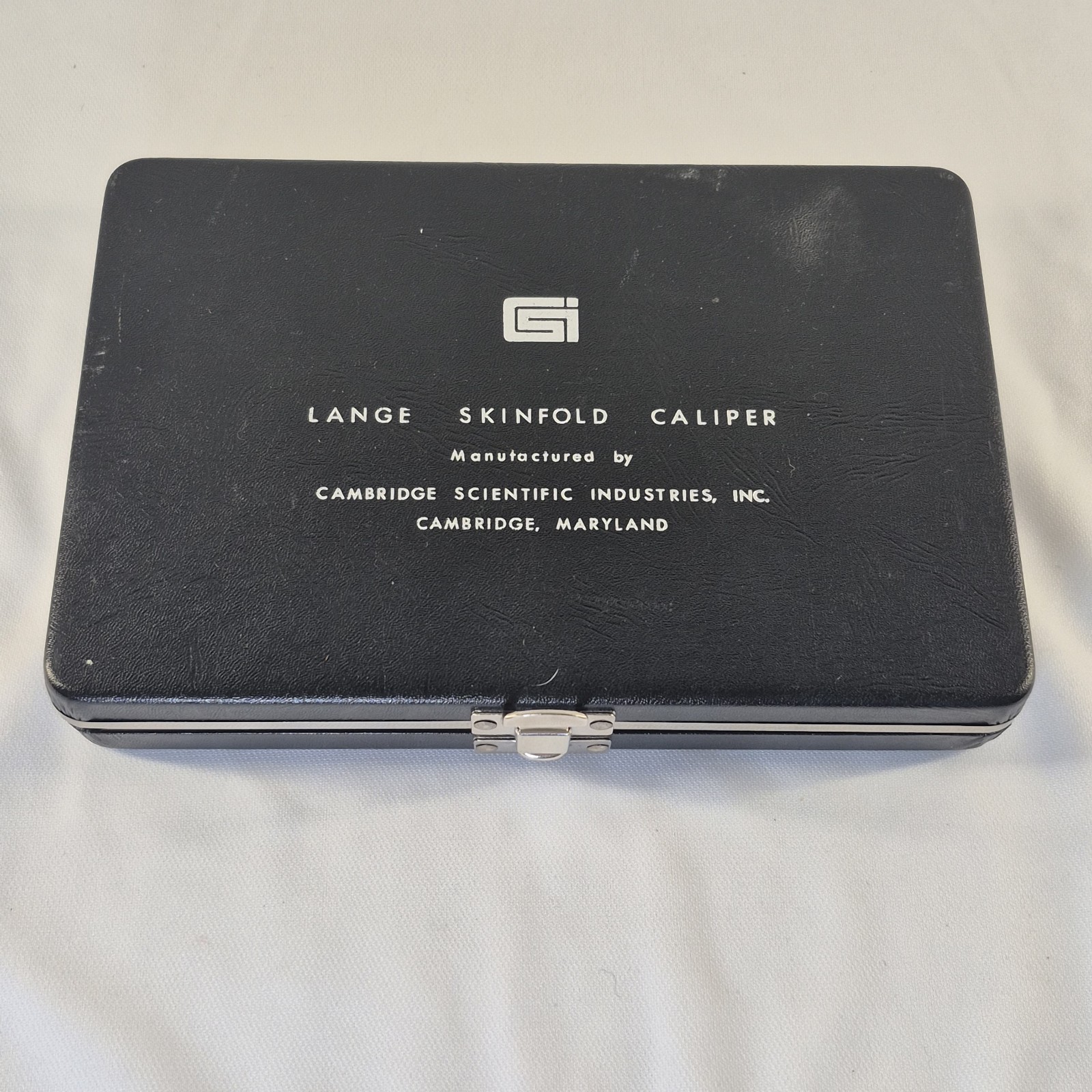 Vintage Lange Skinfold Caliper Cambridge Scientific Industries & Manual