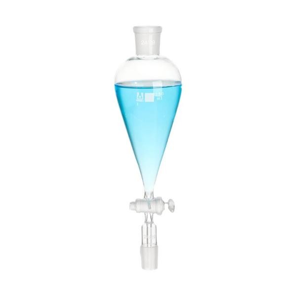 Pear-shaped Separating Funnel 60ml-1000ml Borosilicate Glass Double Joints