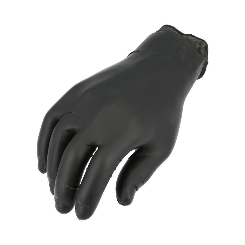 Industrial Black Nitrile Disposable Gloves, 4.5 Mil – 5 Mil Latex & Powder Free