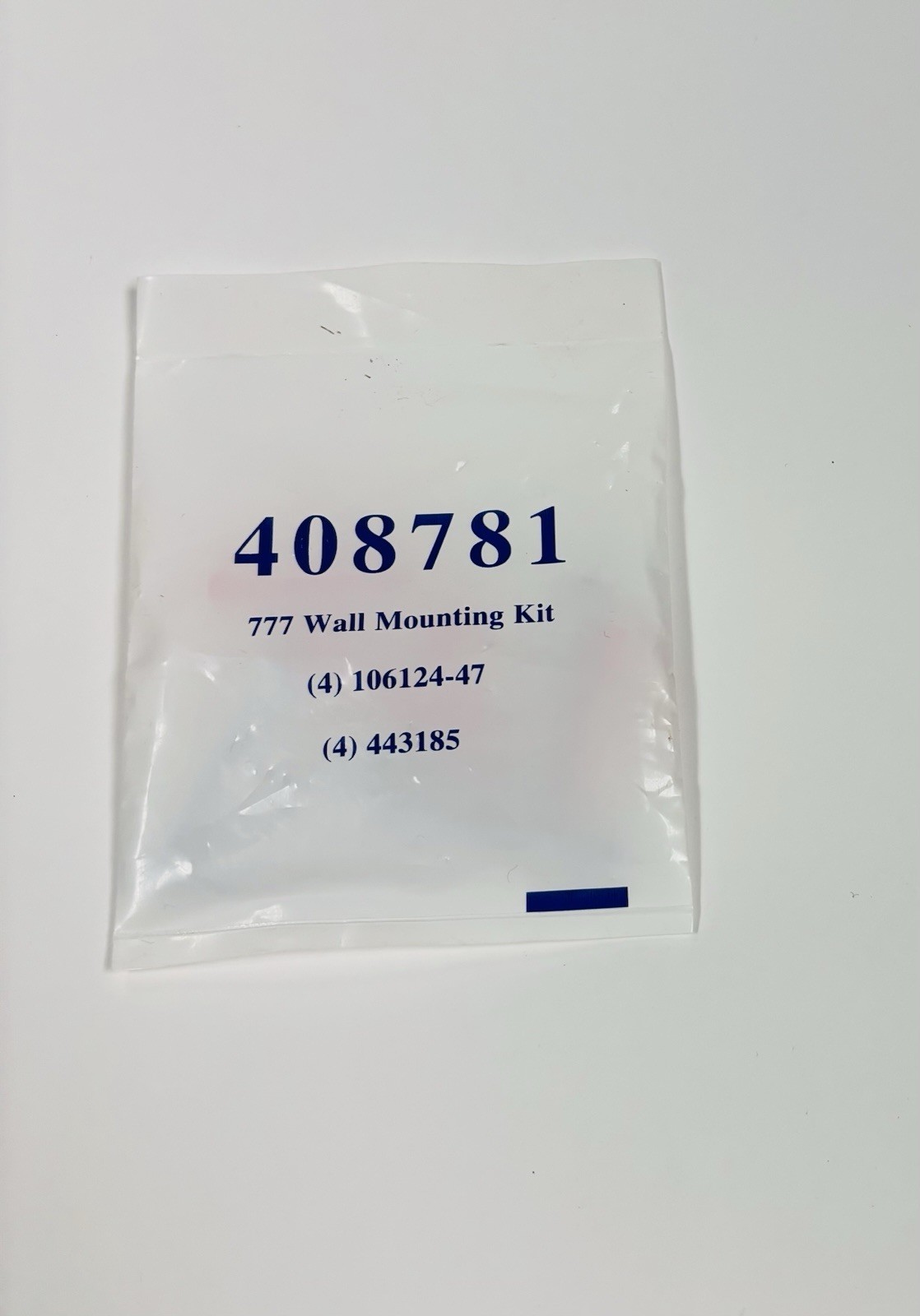 Welch Allyn – Transformer Wall Mounting Kit For 777 Wall Transformer – 408781