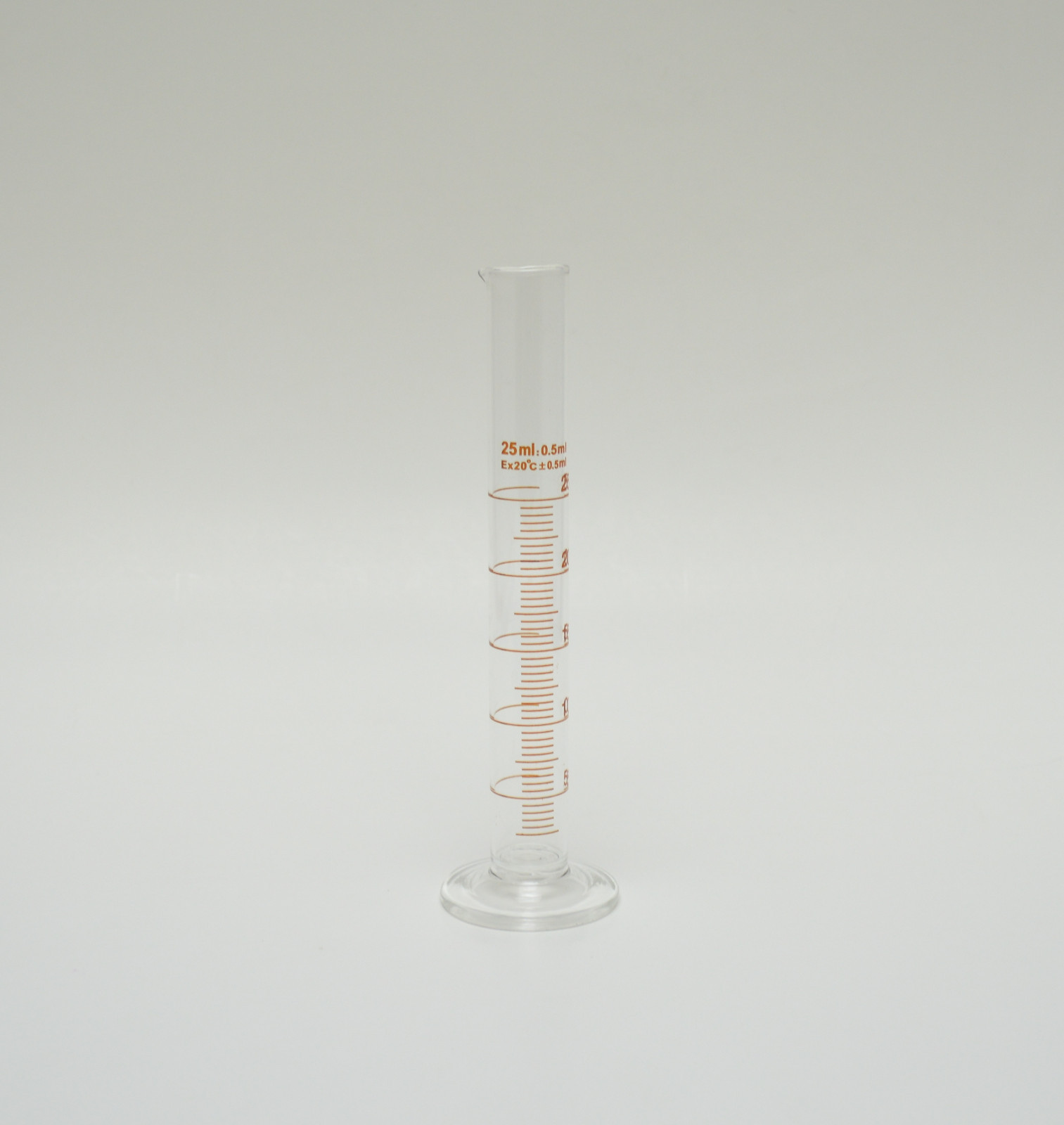 CYLINDER GRADUATED MEASURING 25mL LAB BOROSILICATE GLASS 25 mL NEW