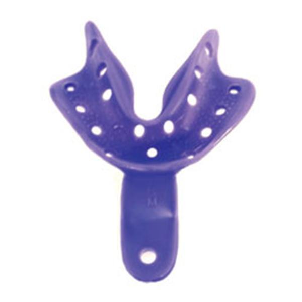 Keystone 0921701 Edentulous Tray Aways Impression Trays #4 Medium Lower 12/Pk