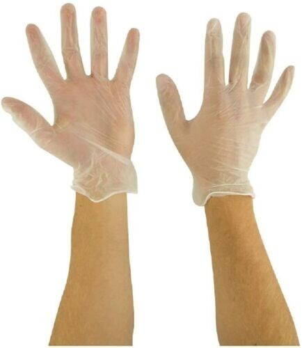 GPS Standard Vinyl Powder Free Disposable Gloves, 1000/Case (10 Boxes) – XL