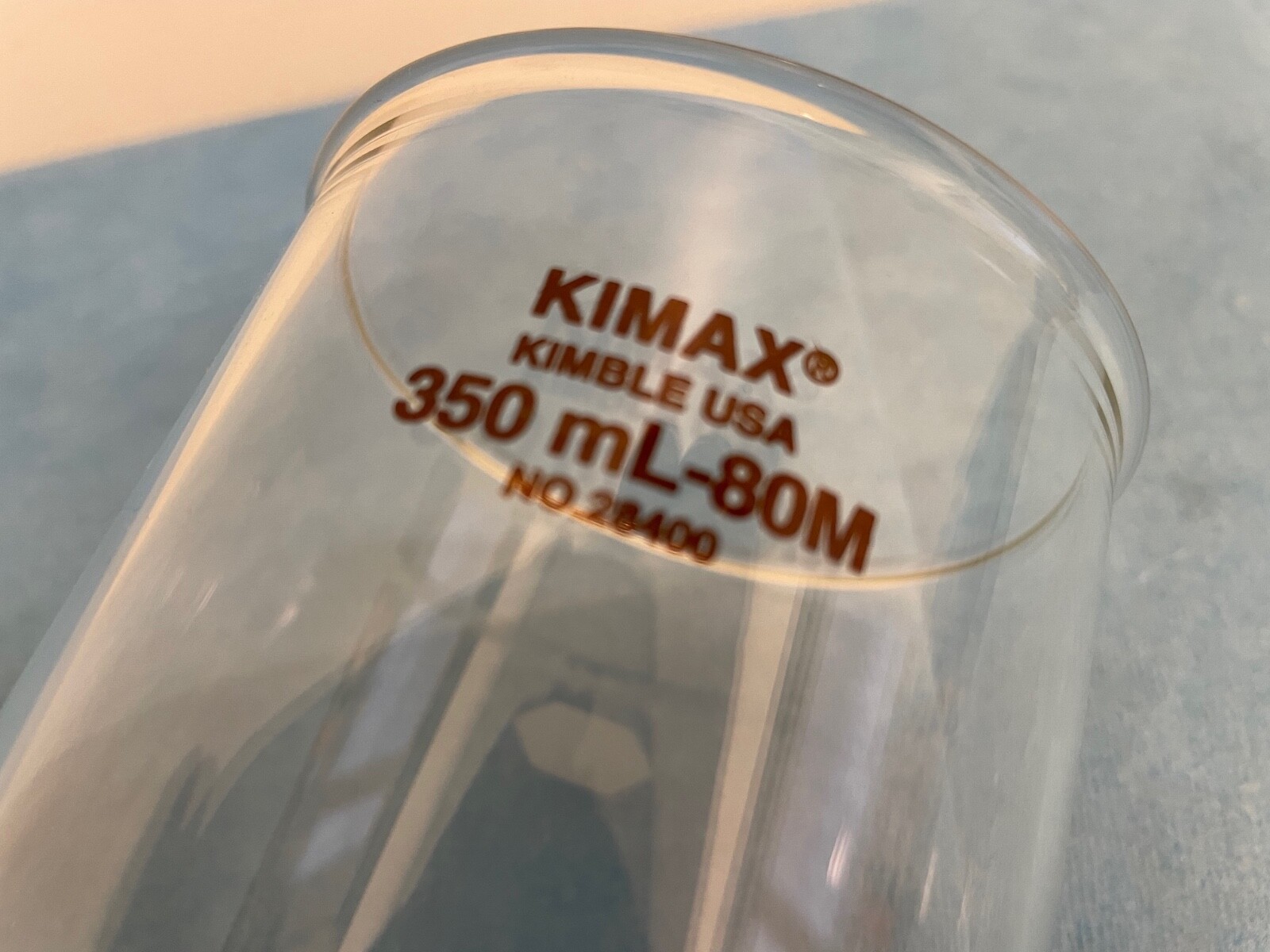 NEW Kimble Kontes Buchner Funnel, Medium Porosity Filter 350 mL 80 mm 28400-3502