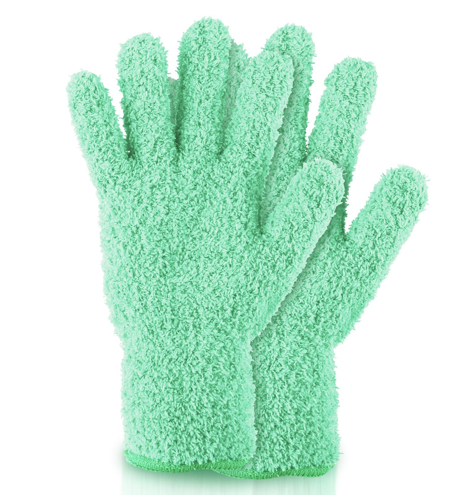 FRCTLNKG 2 Pcs Microfiber Gloves for Plants, Microfiber Plant Cleaning Gloves…