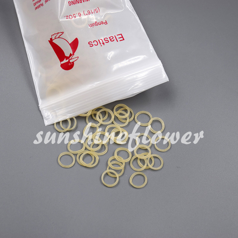 1 Pack 100 Pcs Dental Orthodontic Elastics Braces Rubber Bands 15 Sizes 3 Forces