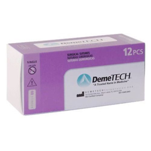 DemeSORB 4/0 Polyglycolic Absorbable Braided 30″ (75cm)