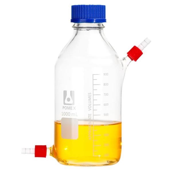 Transparent Lab Supply Reagent Bottle 100ml-5000ml Chemistry Glassware CA