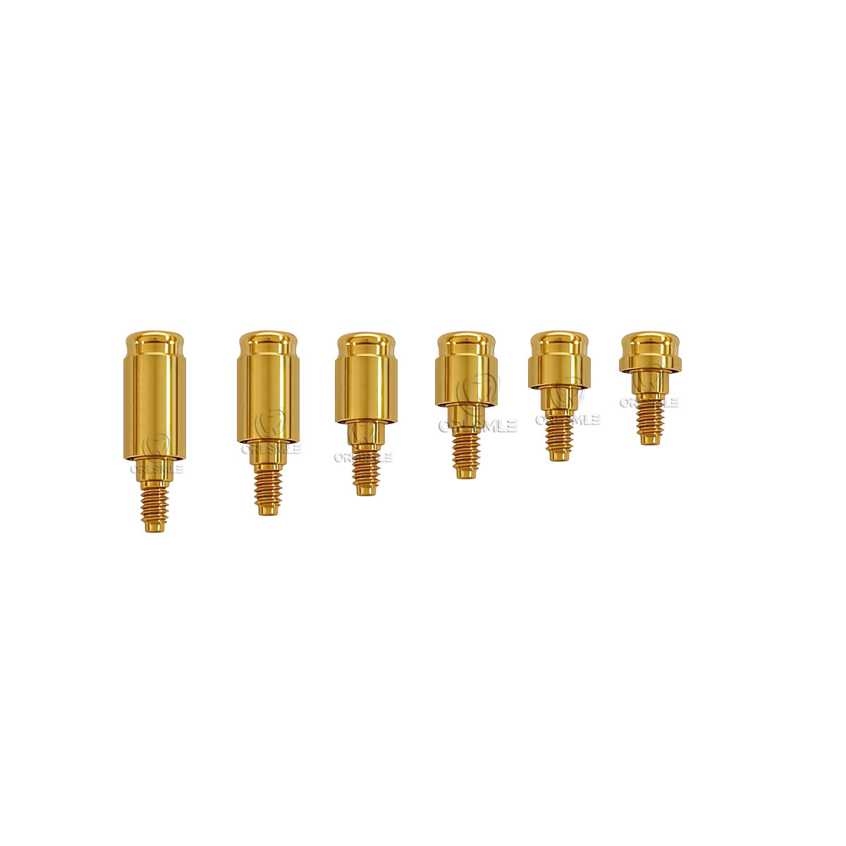 Locator abutment attachment full Set fit to Sweden&Martina-4.25 GH1-6mm