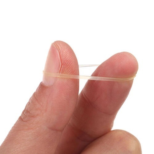 100Pcs Rubber Bands Dental Orthodontic Elastics Latex Braces 3.5/4.5/6.5OZ